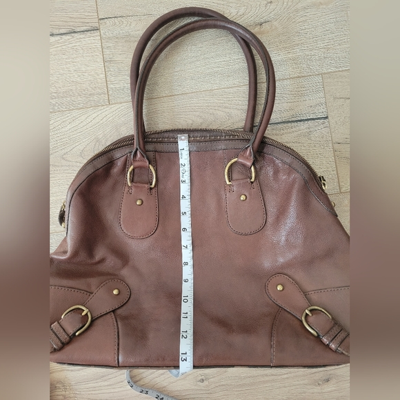 Banana Republic Brown Leather purse/bag. - Picture 4 of 9